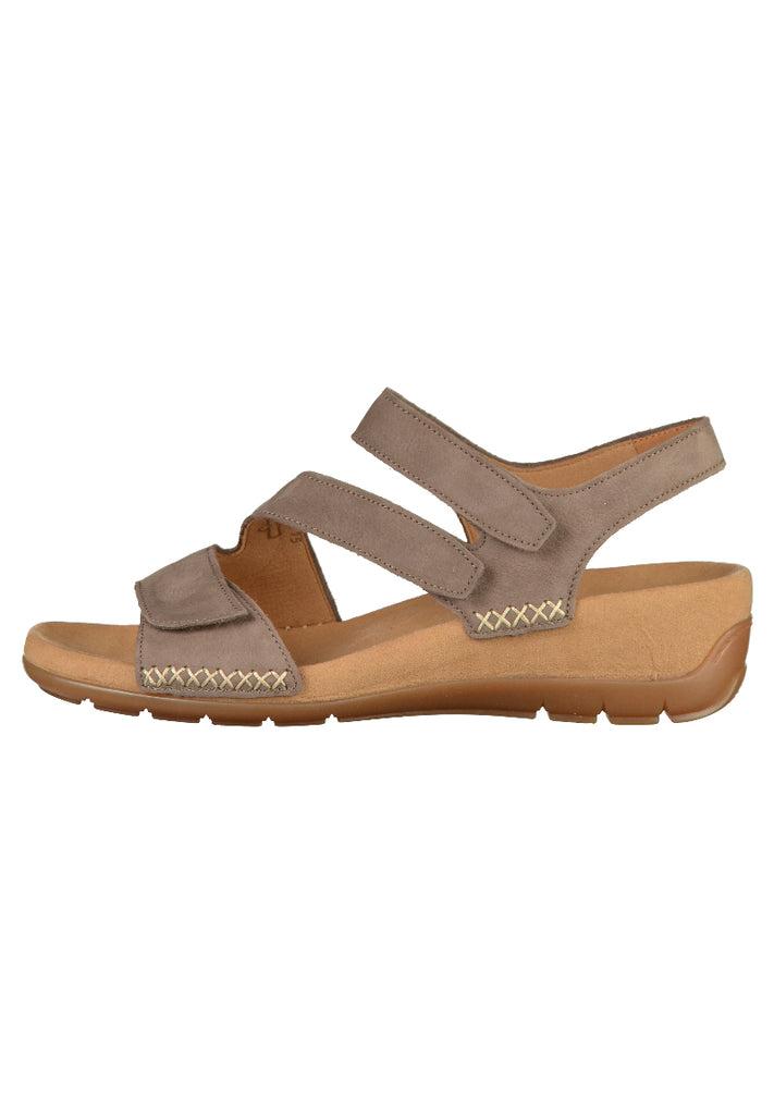 Gabor Sandalen Leder Braun - surf4shoes