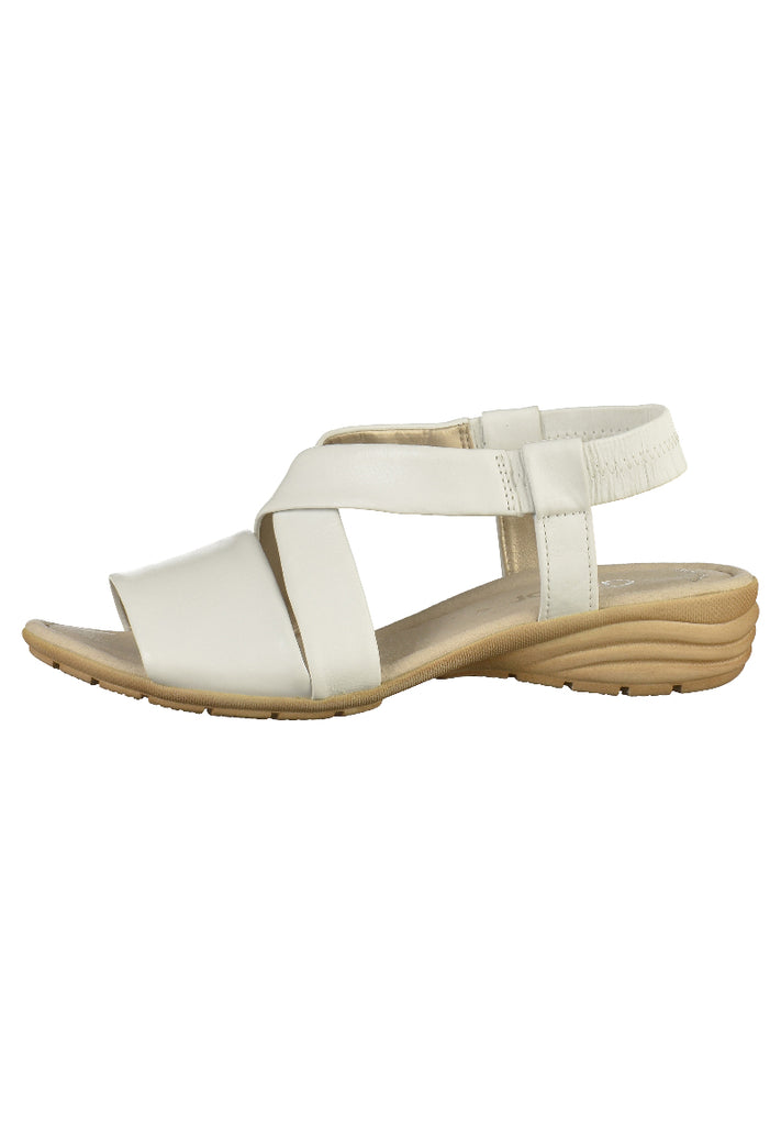 Gabor Sandalen Nappaleder Weiß - surf4shoes