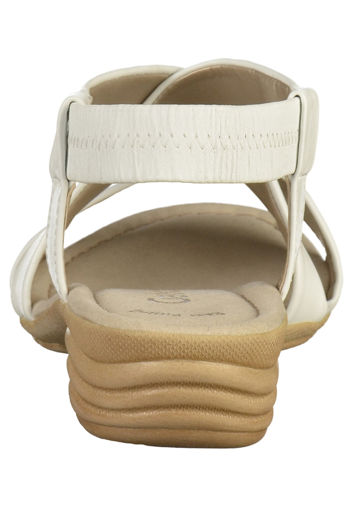Gabor Sandalen Nappaleder Weiß - surf4shoes