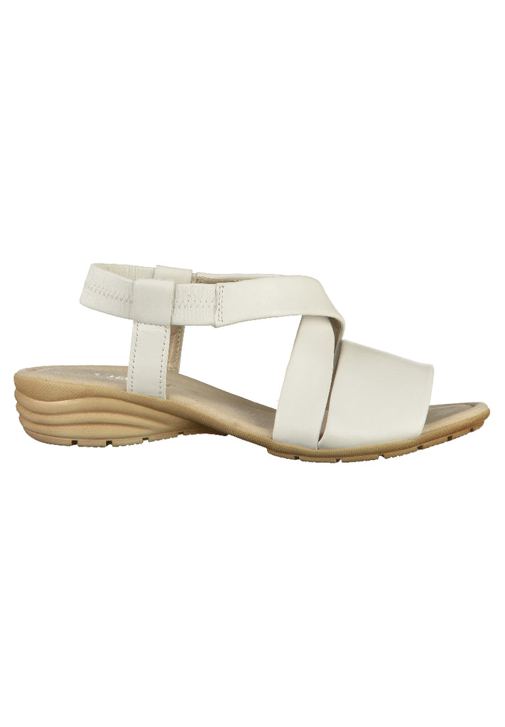 Gabor Sandalen Nappaleder Weiß - surf4shoes
