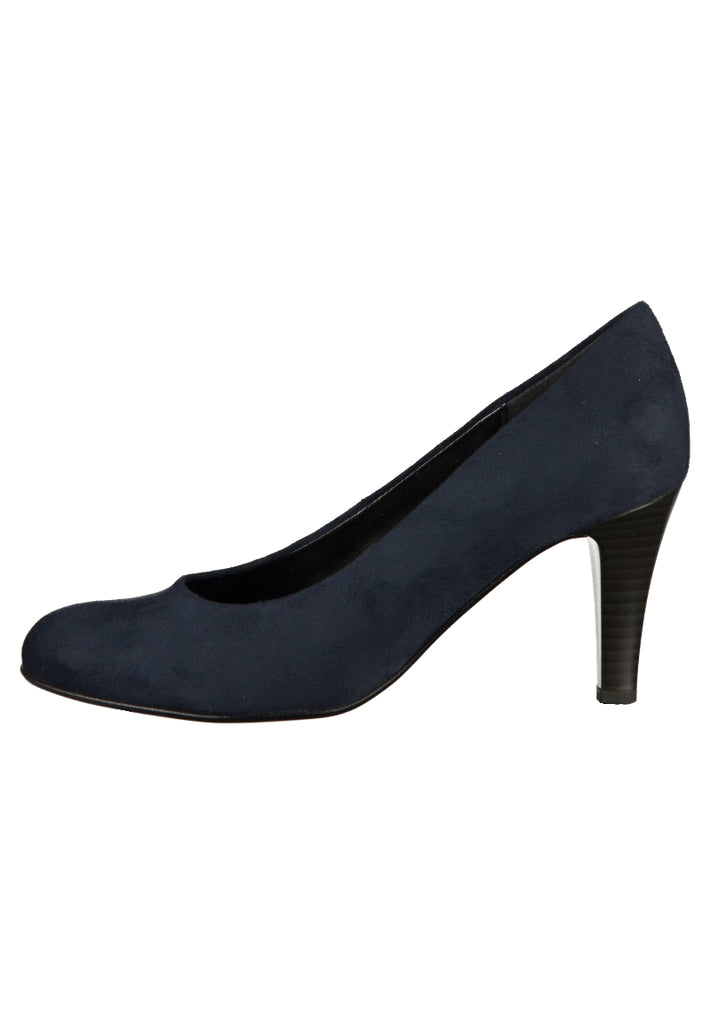 Gabor Pumps Lederimitat Dunkelblau - surf4shoes