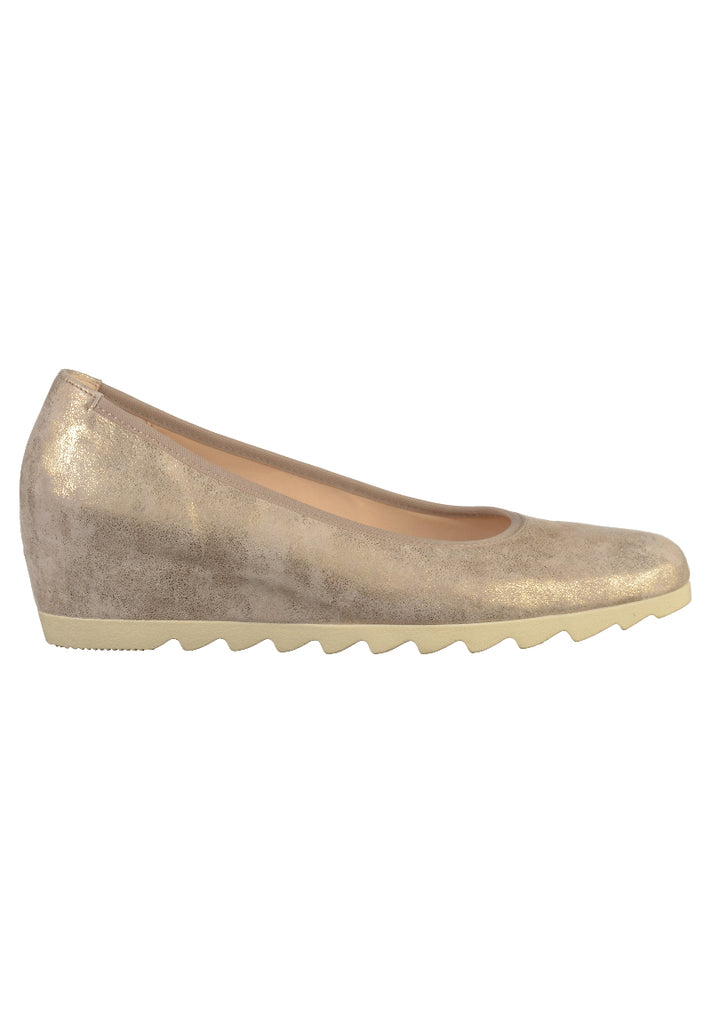 Gabor Pumps Leder Beige - surf4shoes