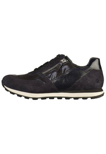Gabor Halbschuhe Leder Dunkelblau - surf4shoes