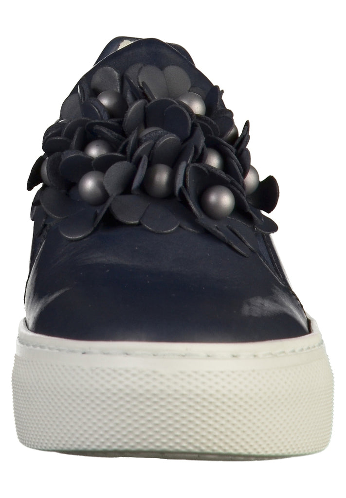 Gabor Slipper Leder Dunkelblau - surf4shoes