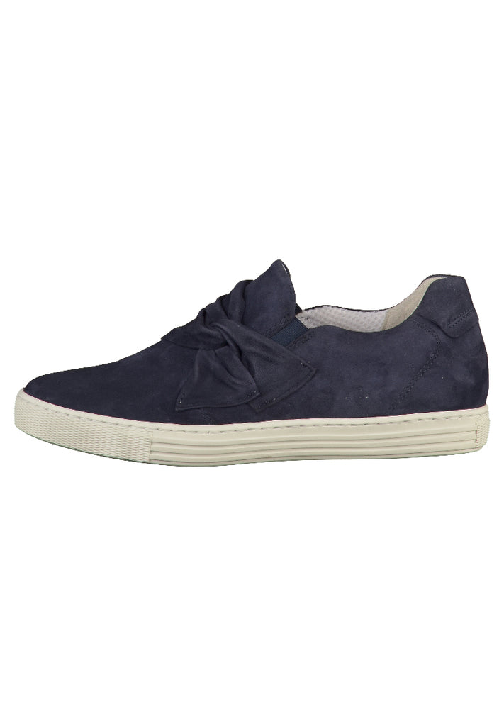 Gabor Slipper Veloursleder Dunkelblau - surf4shoes