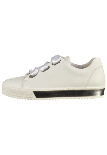 Gabor Halbschuhe Leder Weiß - surf4shoes