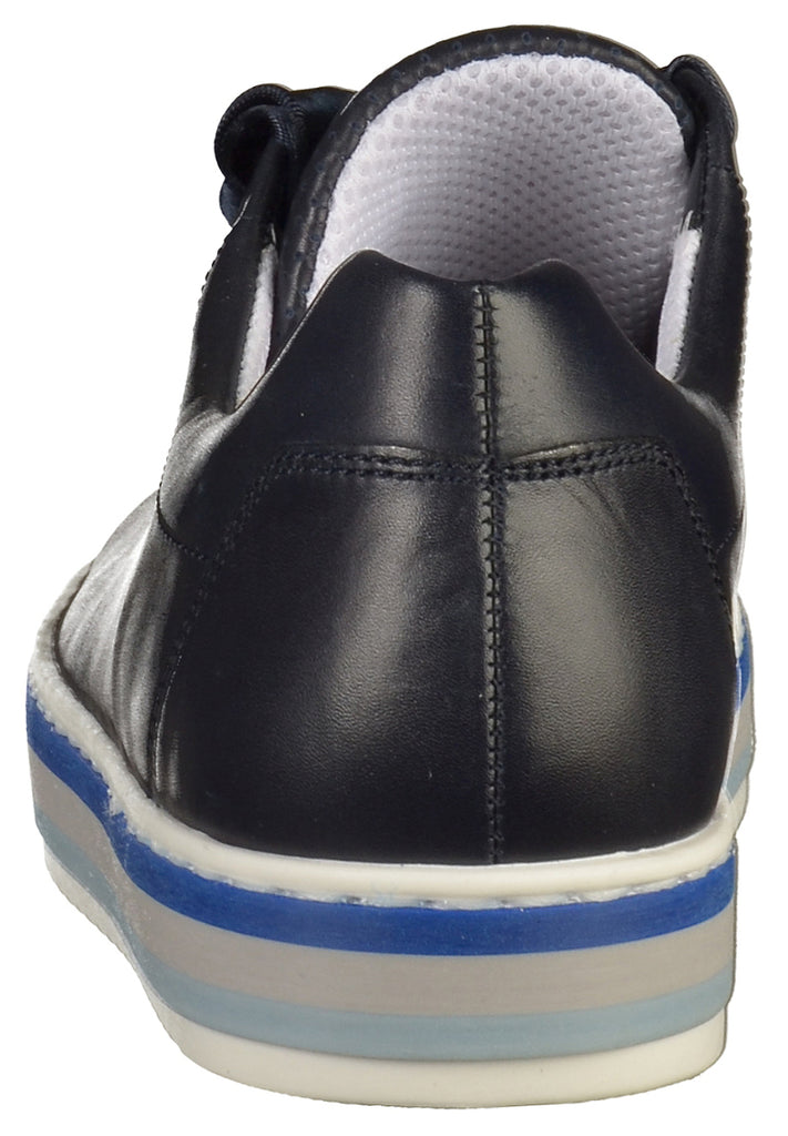 Gabor Halbschuhe Leder Dunkelblau - surf4shoes