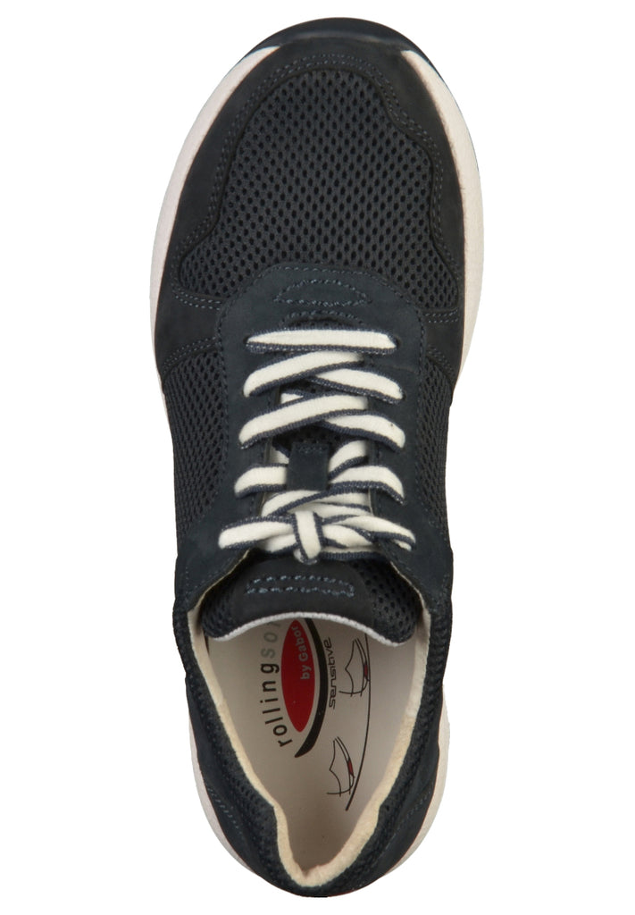 Gabor Sneaker Leder/Mesh Dunkelblau - surf4shoes