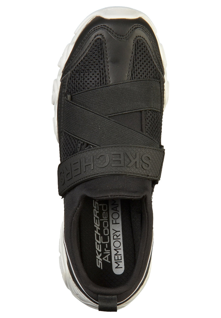 Skechers Halbschuhe Lederimitat Schwarz - surf4shoes