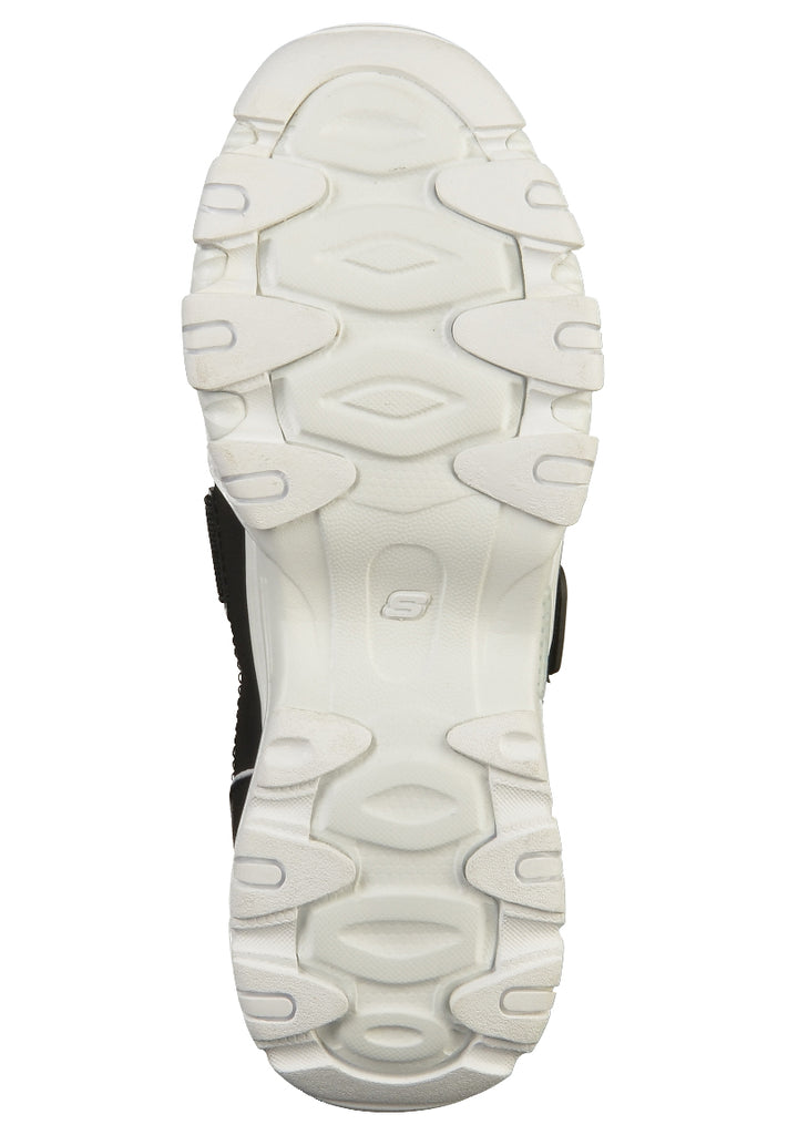 Skechers Halbschuhe Lederimitat Schwarz - surf4shoes