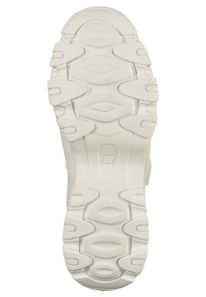 Skechers Halbschuhe Lederimitat/Textil Weiß - surf4shoes