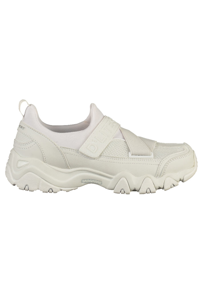 Skechers Halbschuhe Lederimitat/Textil Weiß - surf4shoes