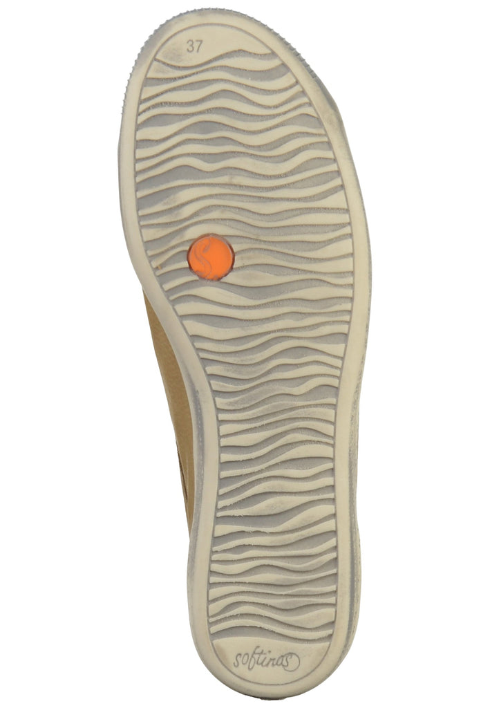 softinos Sneaker Leder Taupe - surf4shoes