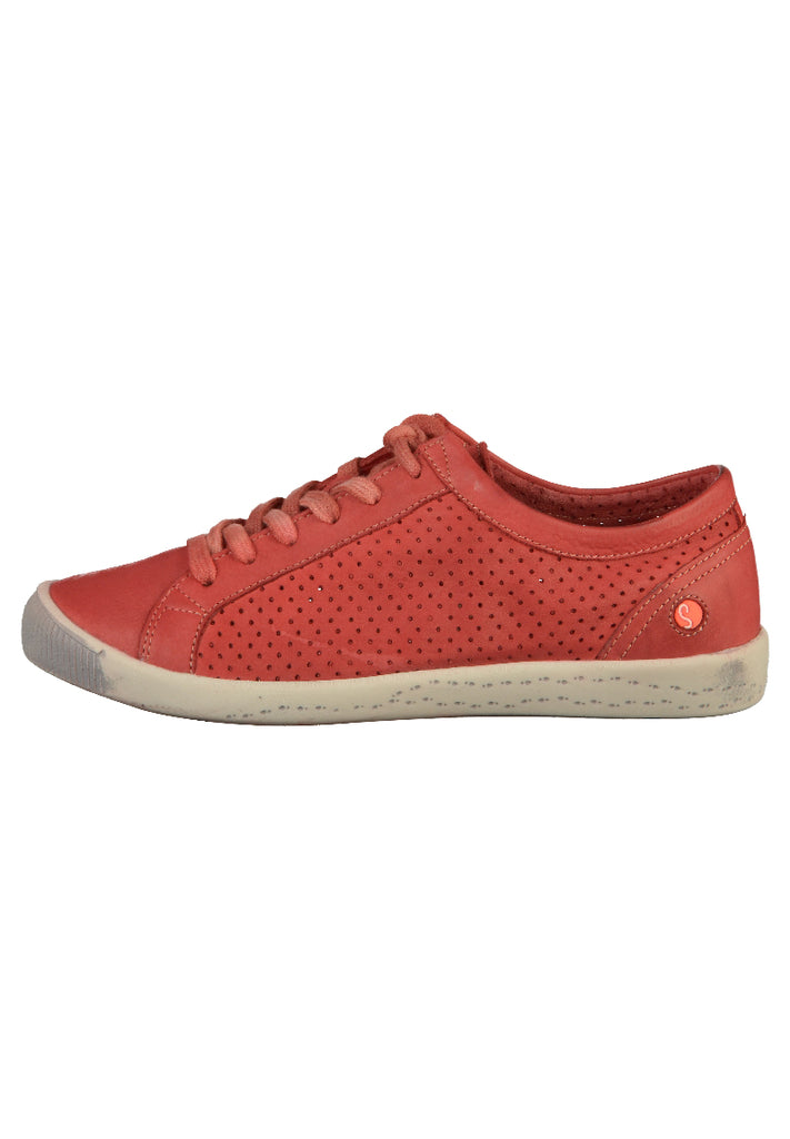 softinos Sneaker Leder Rot - surf4shoes