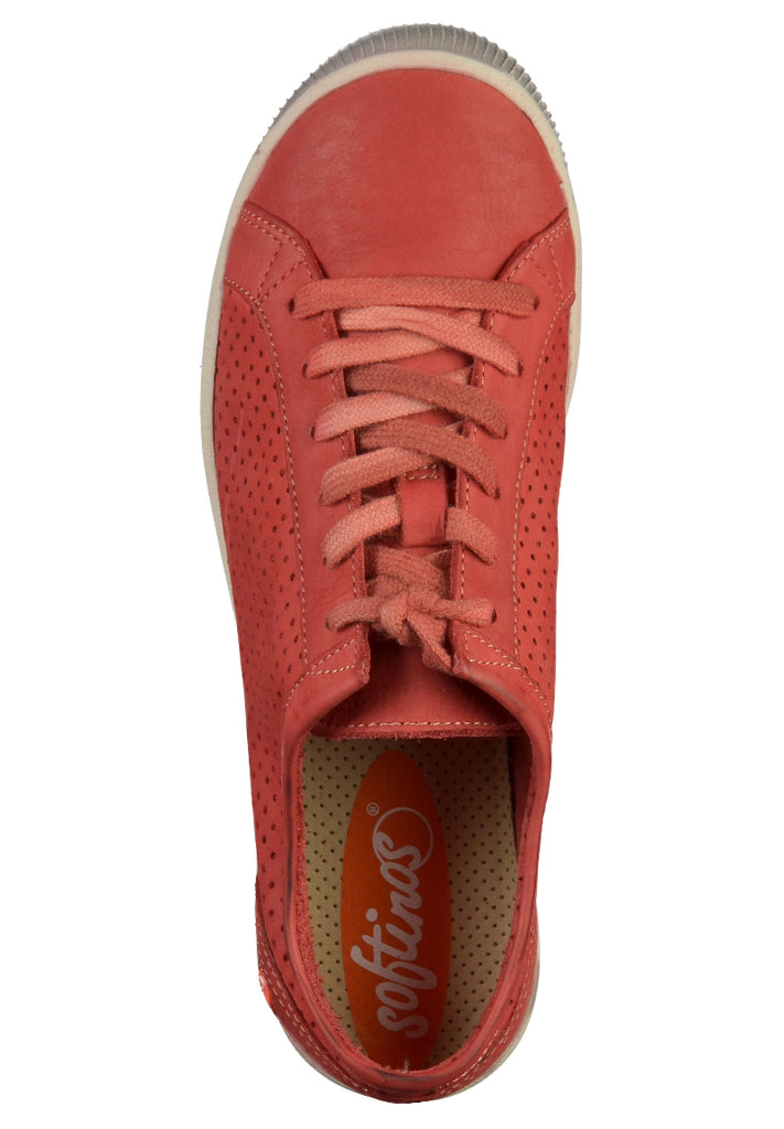 softinos Sneaker Leder Rot - surf4shoes