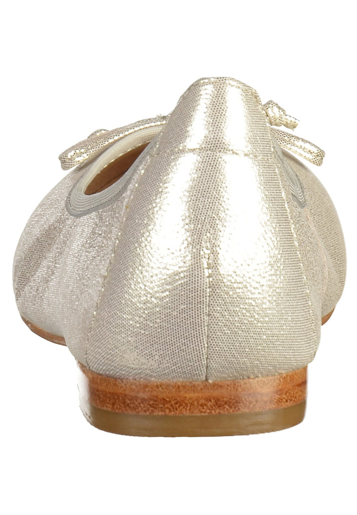 Caprice Ballerinas Leder Silber - surf4shoes