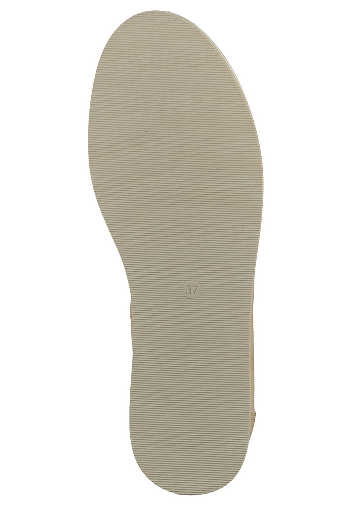 Caprice Ballerinas Leder Beige - surf4shoes