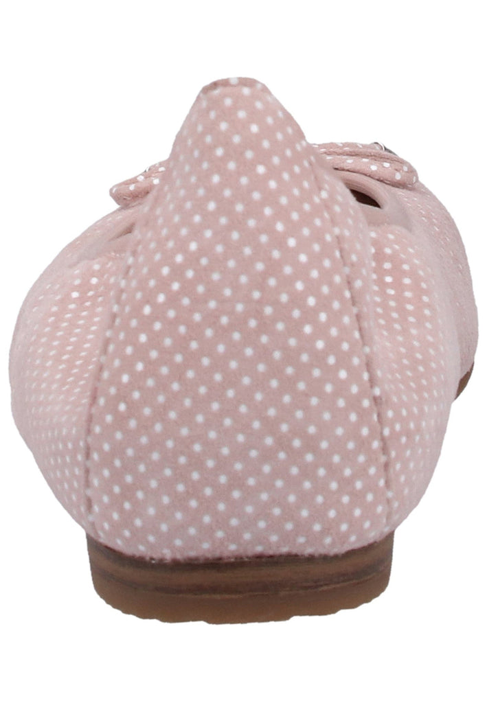 Tamaris Ballerinas Veloursleder Rose - surf4shoes