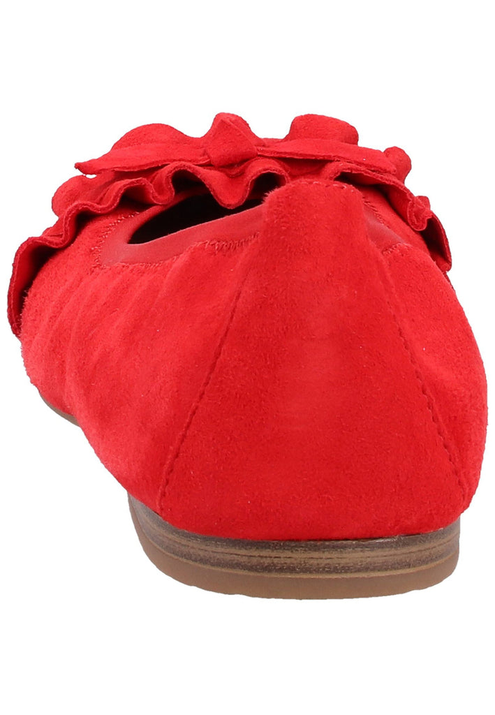 Tamaris Ballerinas Leder Rot - surf4shoes