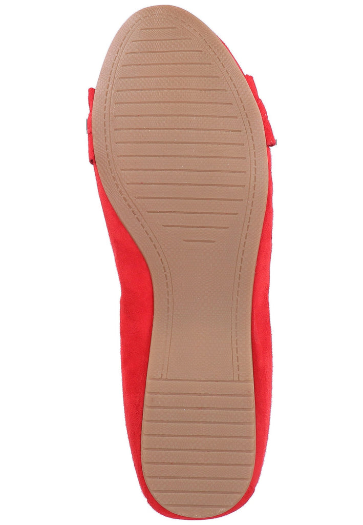 Tamaris Ballerinas Leder Rot - surf4shoes