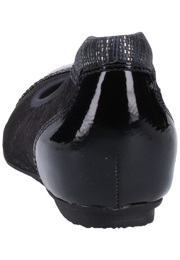 Tamaris Pumps Lederimitat/Textil Schwarz - surf4shoes