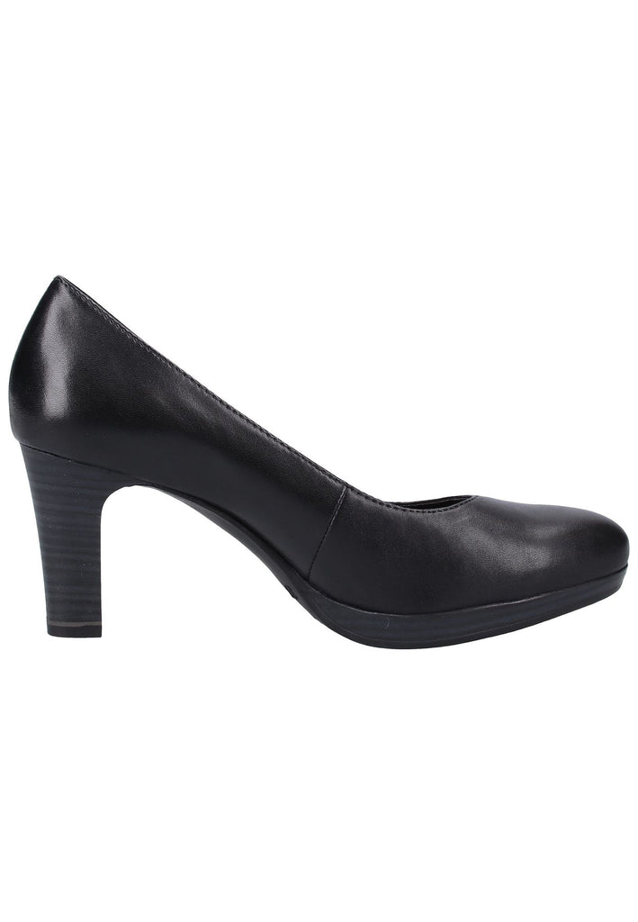 Tamaris Pumps Leder Schwarz - surf4shoes