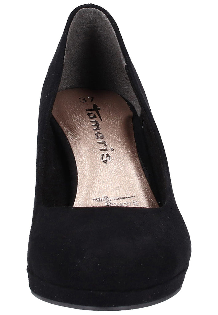 Tamaris Pumps Textil Schwarz - surf4shoes