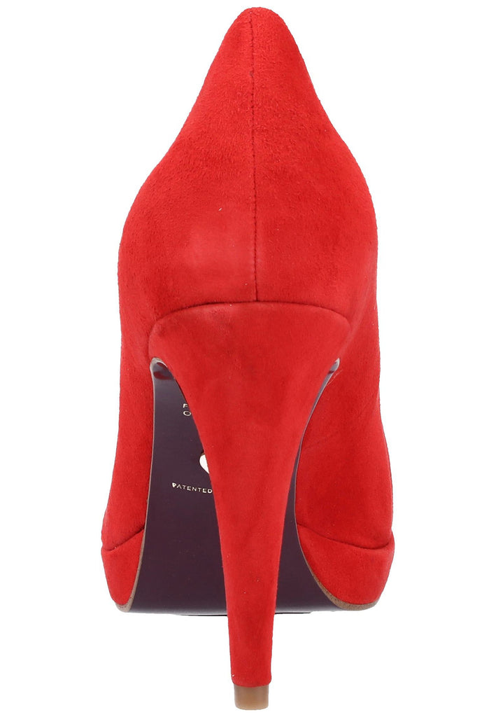 Tamaris Pumps Leder Rot - surf4shoes