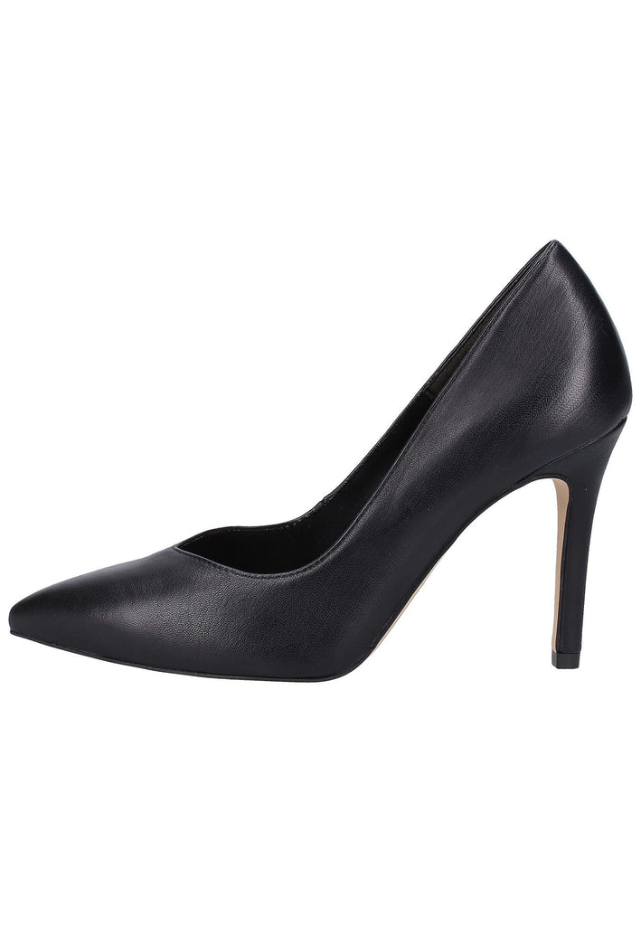 Tamaris Pumps Leder Schwarz - surf4shoes