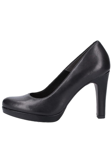 Tamaris Pumps Leder Schwarz - surf4shoes