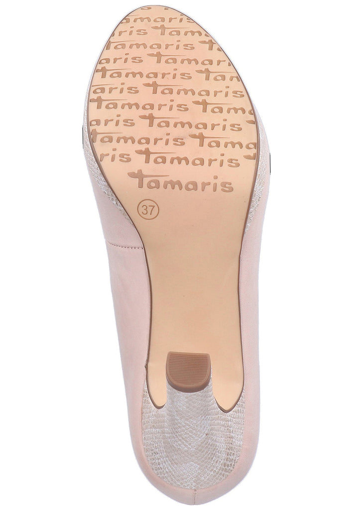 Tamaris Pumps Leder Rosa - surf4shoes