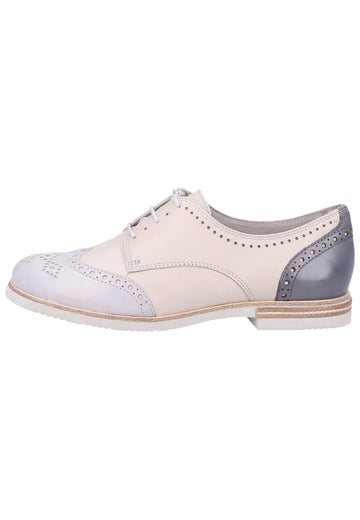Tamaris Halbschuhe Leder Hellblau - surf4shoes