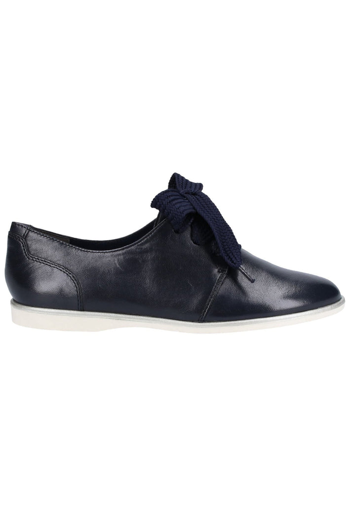 Tamaris Halbschuhe Leder Navy - surf4shoes
