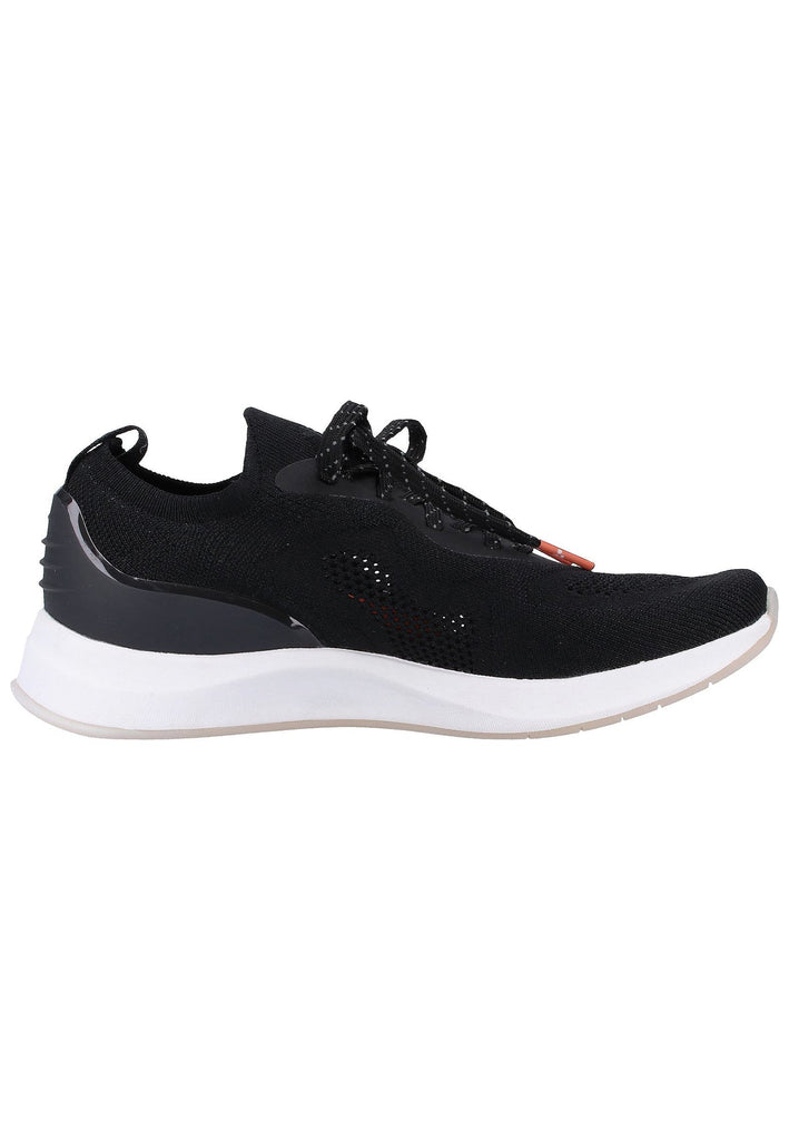 Tamaris Sneaker Lederimitat/Textil Schwarz - surf4shoes