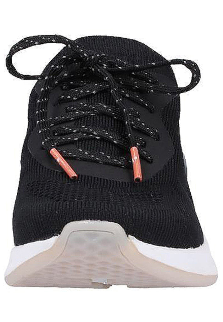 Tamaris Sneaker Lederimitat/Textil Schwarz - surf4shoes