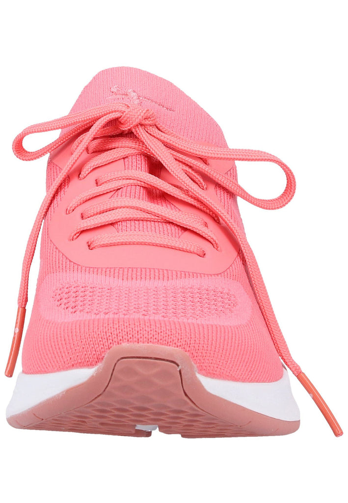 Tamaris Sneaker Lederimitat/Textil Rot - surf4shoes