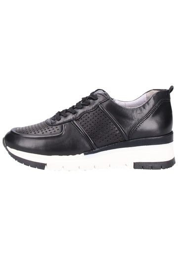 Tamaris Sneaker Leder Schwarz - surf4shoes