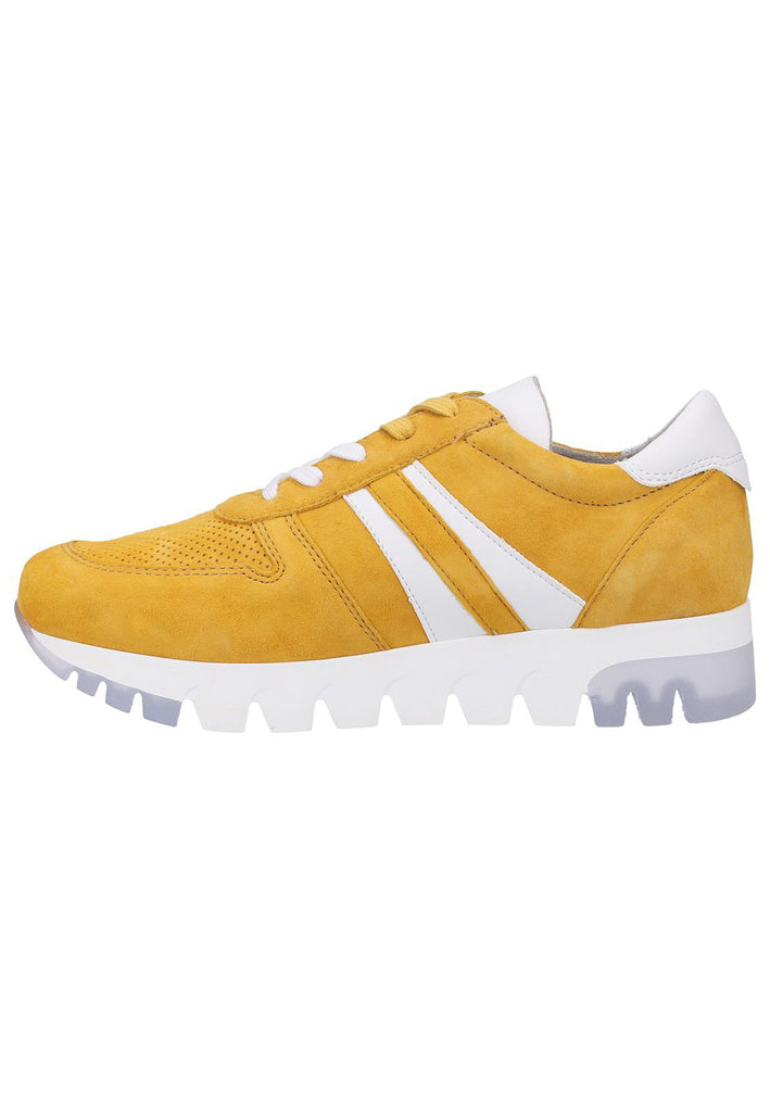 Tamaris Sneaker Leder/Textil Gelb - surf4shoes