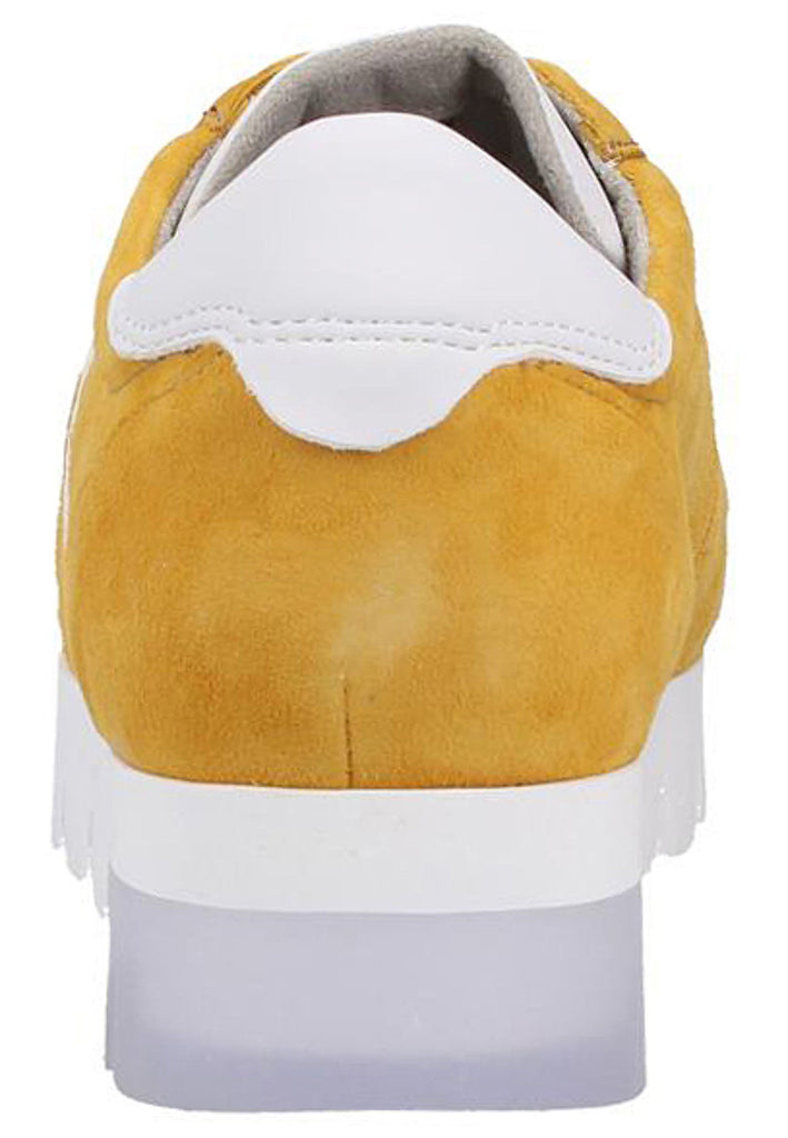 Tamaris Sneaker Leder/Textil Gelb - surf4shoes