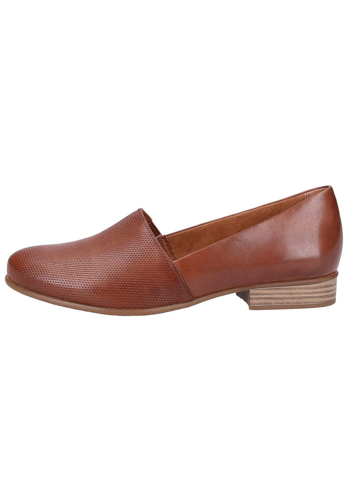 Tamaris Slipper Leder Cognac - surf4shoes