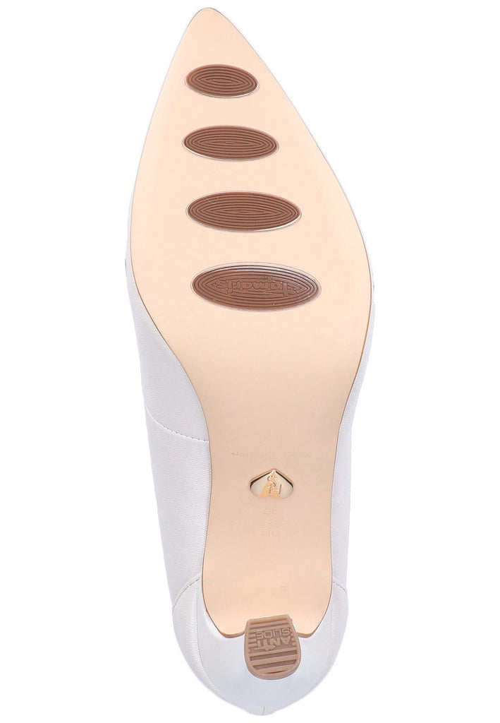 Tamaris Pumps Leder Weiß - surf4shoes