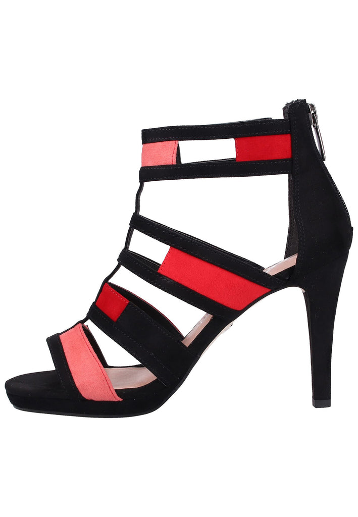 Tamaris Sandalen Textil Rot - surf4shoes