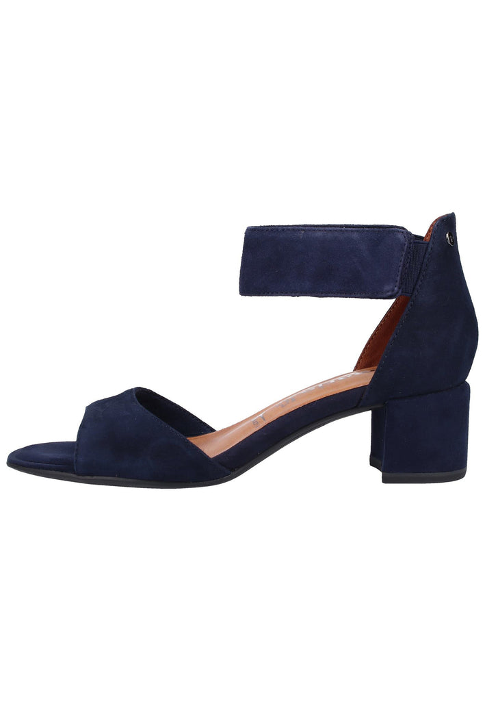 Tamaris Sandalen Veloursleder Navy - surf4shoes