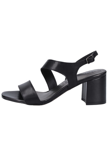 Tamaris Sandalen Leder Schwarz - surf4shoes