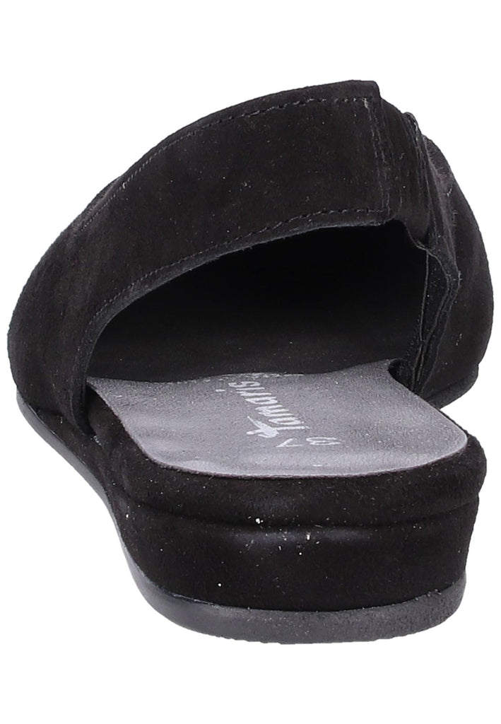 Tamaris Ballerinas Leder Schwarz - surf4shoes