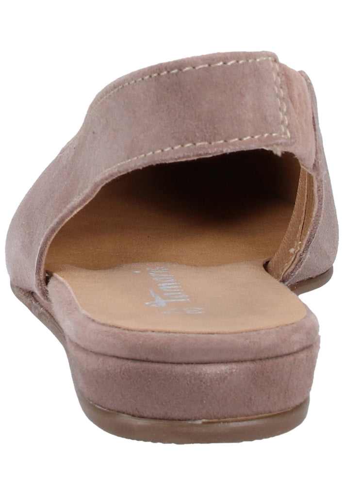 Tamaris Ballerinas Leder Taupe - surf4shoes