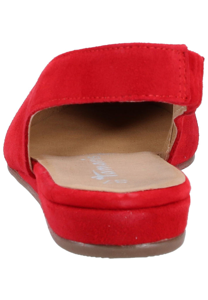 Tamaris Ballerinas Leder Rot - surf4shoes