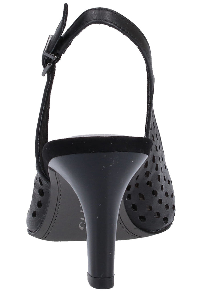 Tamaris Pumps Leder Schwarz - surf4shoes