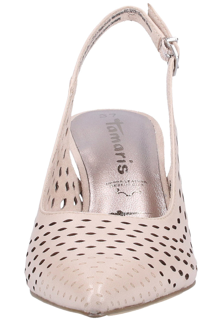 Tamaris Pumps Leder Ivory - surf4shoes