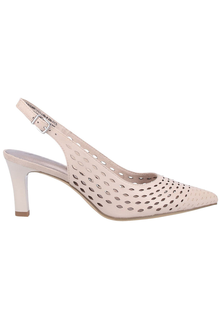Tamaris Pumps Leder Ivory - surf4shoes